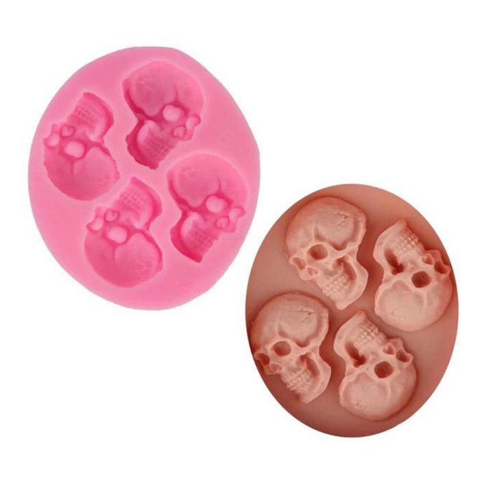 Skulls Silicone Mold