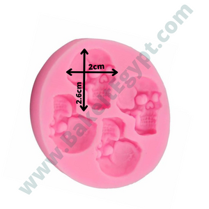 Skulls Silicone Mold