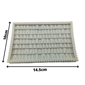 Romantic Ruffle Cake Edge Silicone Mold