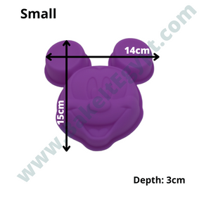 Mickey Mouse Face Silicone Mold (3 Sizes Available)