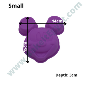 قالب سيليكون لوجه ميكي ماوس (3 أحجام متوفرة)