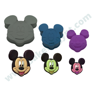 Mickey Mouse Face Silicone Mold (3 Sizes Available)