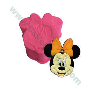 Minnie Mouse Face Silicone Mold (3 sizes available)