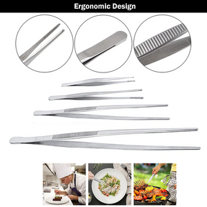 Long Straight Kitchen Tweezers
