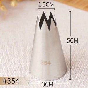 Open Star Piping Tips (Not a set)