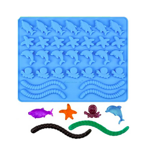 Sea Creatures Candy Silicone Mold