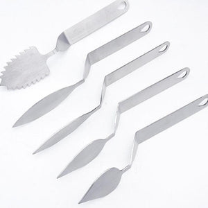 Feather and Leaf Knife/Spatula (5 Shapes Available)