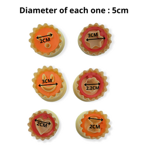 Biscuit Plunger Cutter Set (3 Bundles Available)