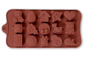 Love Themed Chocolate Silicone Mold