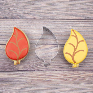 Teardrop Leaf Cookie Cutter