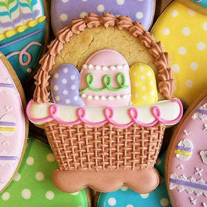 Easter Egg Basket Cookie Cutter