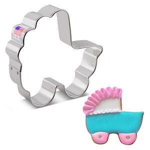 Baby Carriage Cookie Cutter