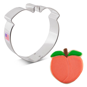 Peach Stainless Steel Cookie Cutter