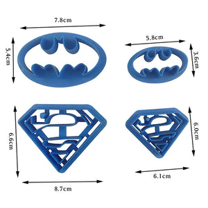 Super Heroes Cutter Set (4 Pieces)