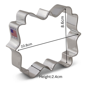 Square Plaque Stainless Steel Cutter