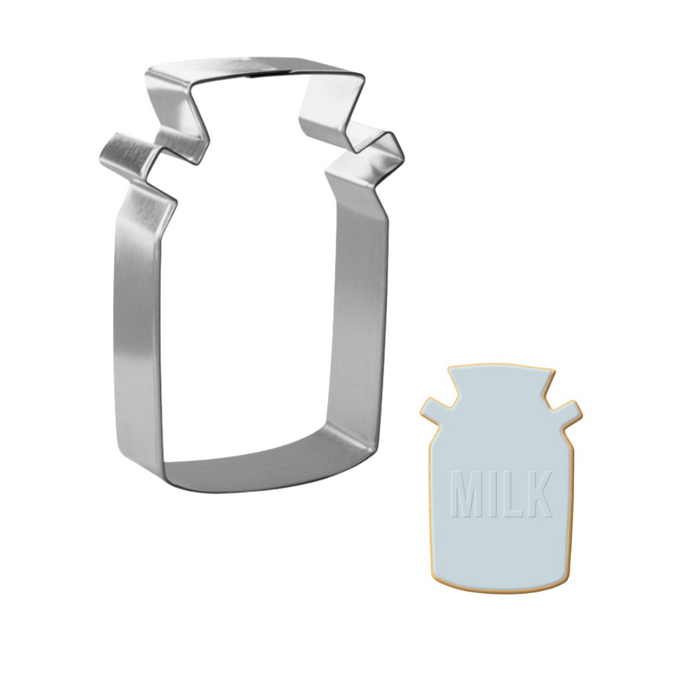 Farmhouse Milk Can Stainless Steel  Cookie Cutter