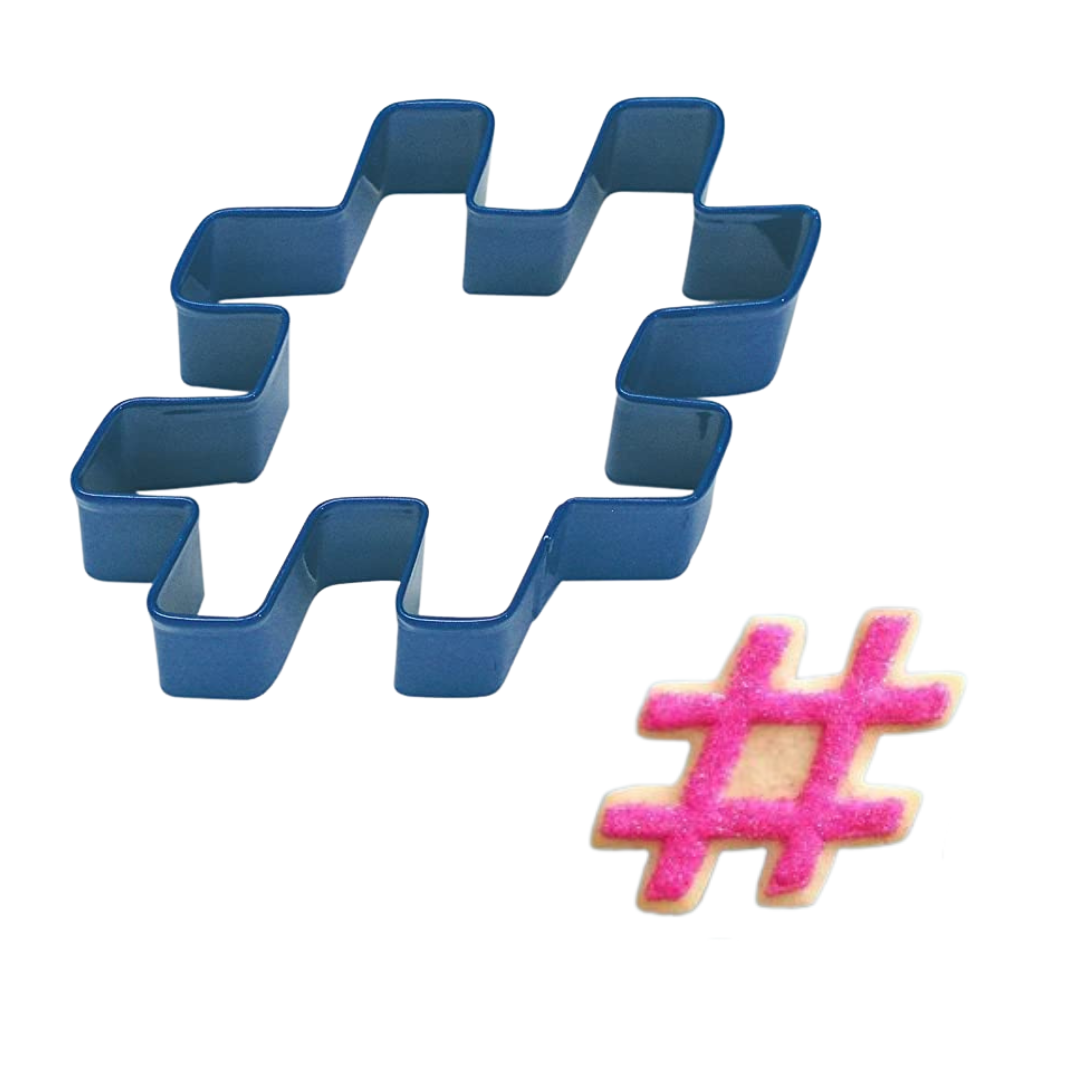 Hashtag Cookie Cutter Bake It Egypt