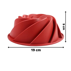 Swirl Bundt Cake Silicone Mold