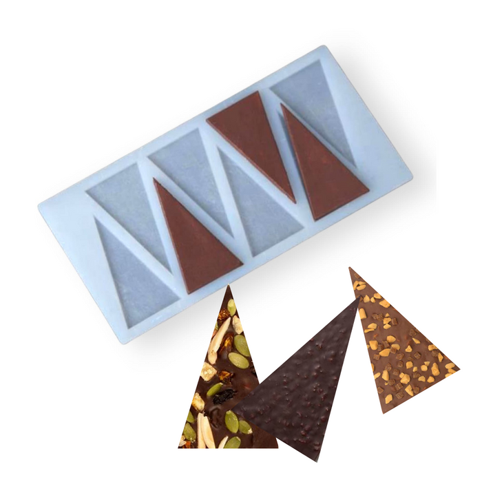 Triangle Chocolate Garnish Silicone Mold
