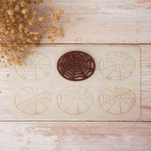 Spider Web Chocolate Silicone Mold