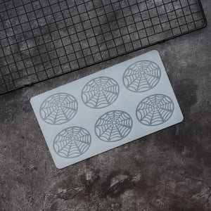 Spider Web Chocolate Silicone Mold