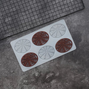 Spider Web Chocolate Silicone Mold