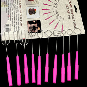 Dipping Forks Set (10 Pieces)