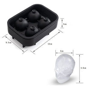 Skulls 3D Silicone Mold