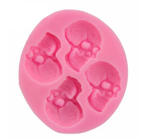 Skulls Silicone Mold