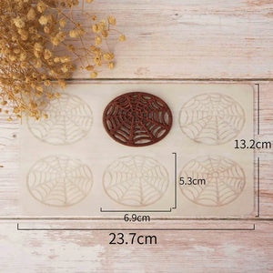 Spider Web Chocolate Silicone Mold