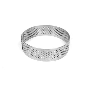 Perforated Round Ring Tart Set (3 Pieces)