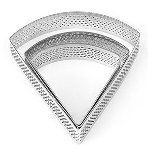 Perforated Triangle Ring Set (3 Pieces)