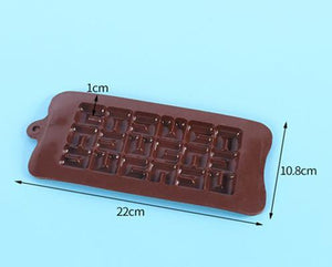 C Shape Chocolate Bar Silicone Mold