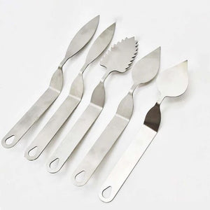 Feather and Leaf Knife/Spatula (5 Shapes Available)