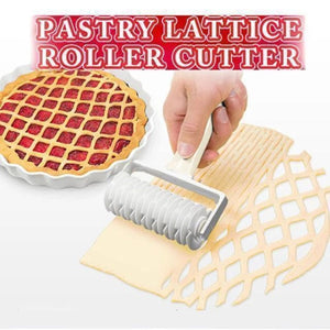 Plastic Lattice Pastry Roller & Cutter