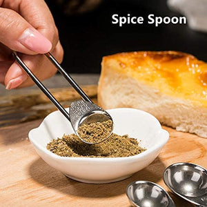 Stainless Steel Measuring Spoons (5 Pieces)