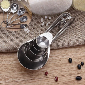 Stainless Steel Measuring Spoons (5 Pieces)