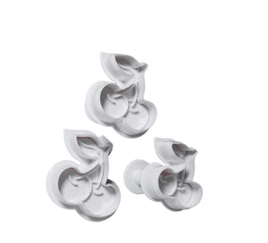 Cherry Plunger Cutters (3 Pieces)