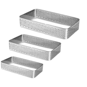 Perforated Rectangle Ring Set (3 Pieces)