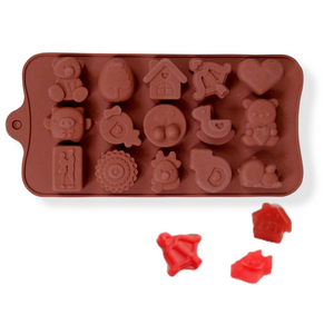 Love Themed Chocolate Silicone Mold