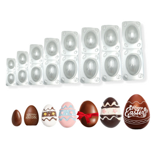 Egg 3D Mold Set (8 Pieces )