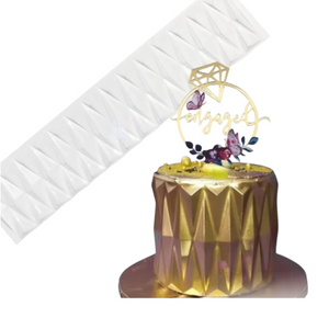 حدود كعكة اوريغامي هندسية ثلاثية الأبعاد (تتوفر 5 أشكال)