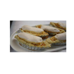 Elongated Aluminum Shell Tart Mold -Set of 6 (2 Sizes Available)