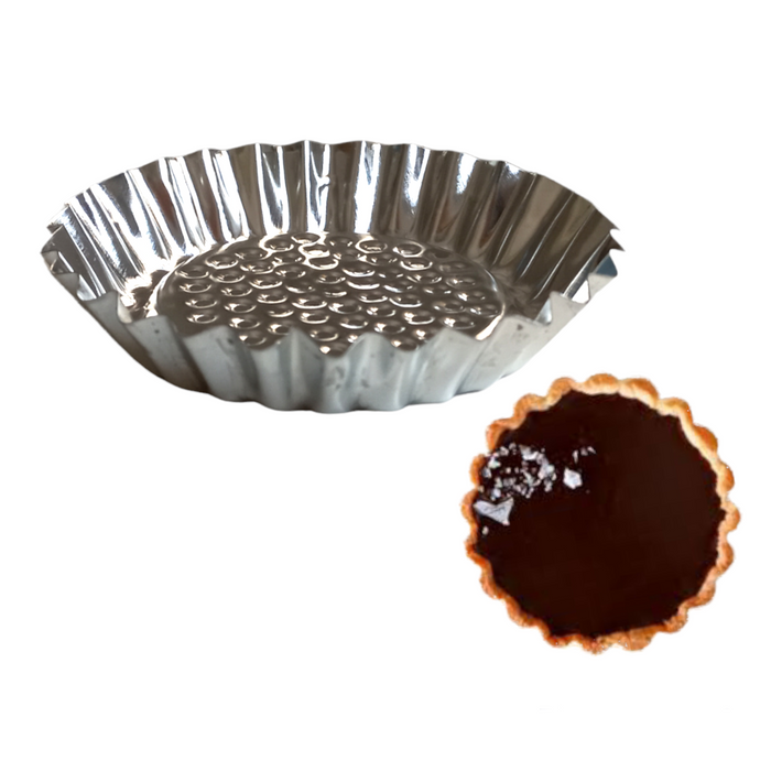 Patterned Aluminum Tart Mold (Set of 6)