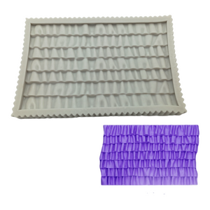 Romantic Ruffle Cake Edge Silicone Mold