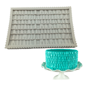 Romantic Ruffle Cake Edge Silicone Mold