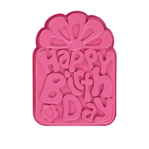 Large Happy Birthday Silicone Mold