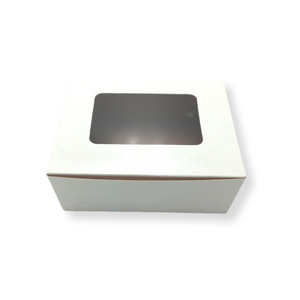 Small Rectangle Double Sided Disposable Biscuit & Cookies Box