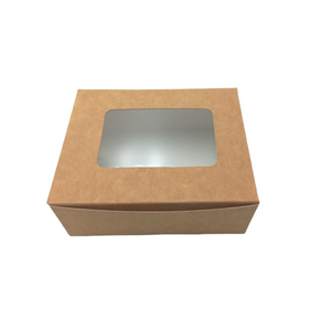 Small Rectangle Double Sided Disposable Biscuit & Cookies Box