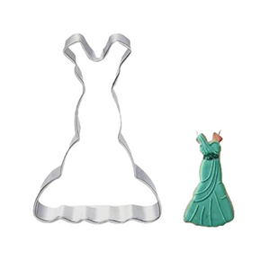 Long Gown Cookie Cutter